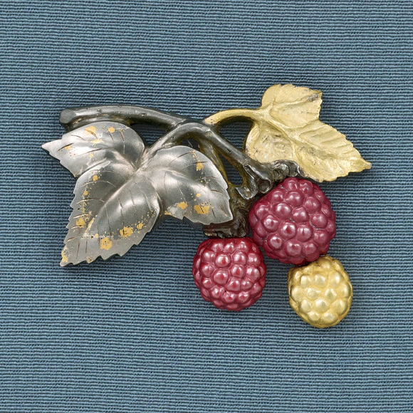 Metal Fitting in Shape of Raspberry