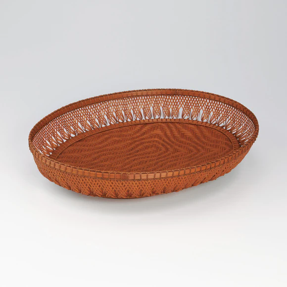 Vessel Made in Ajiro Weave “Spring Water”