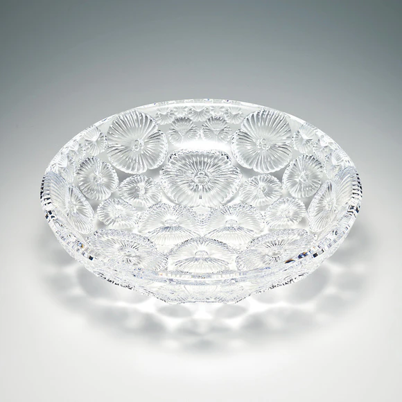 Large Dish with Flower Design
