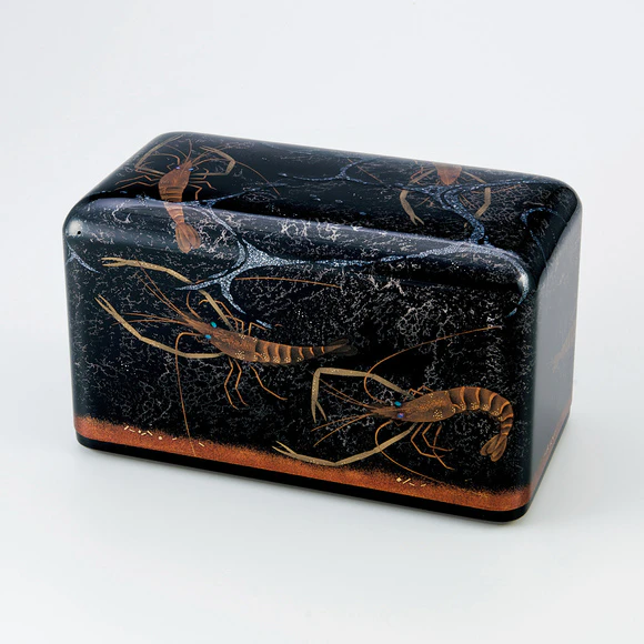 Box with Design in Makie “Fresh Water Prawn”