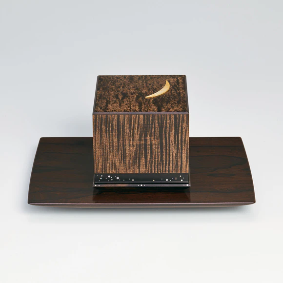 Small Box of Maple and Cherry Wood “Many Years”