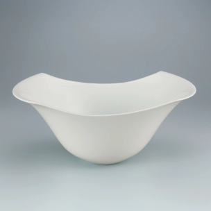 White Porcelain Flower Vessel