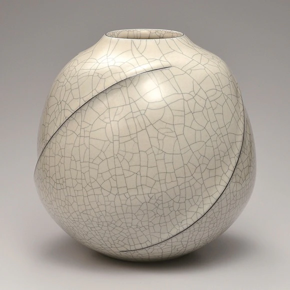 Pale Yellow-colored Jar