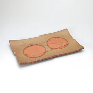 Bizen Rectangular Plate Shaped by Beating