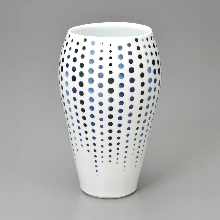 photo Jar with Dot Design
