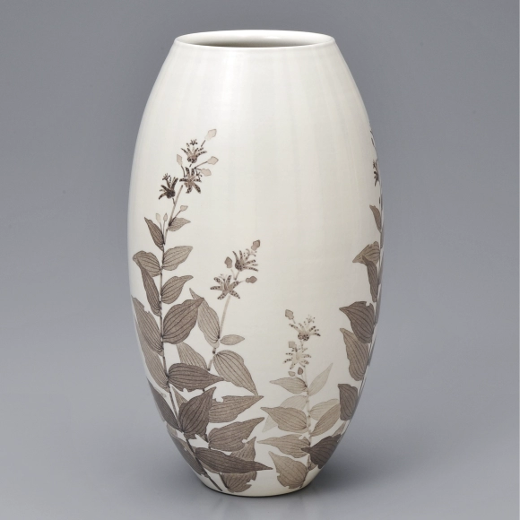 高取鉄釉茶入(二代 鬼丸碧山)｜ギャラリージャパン