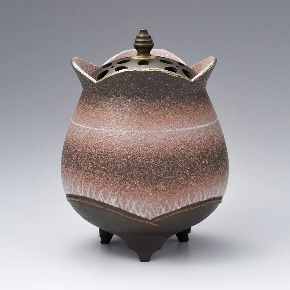 Incense Burner with Dawn Color Decoration