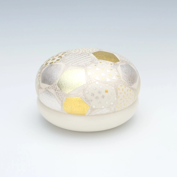 Gold Silver Spring Macaron Food Container