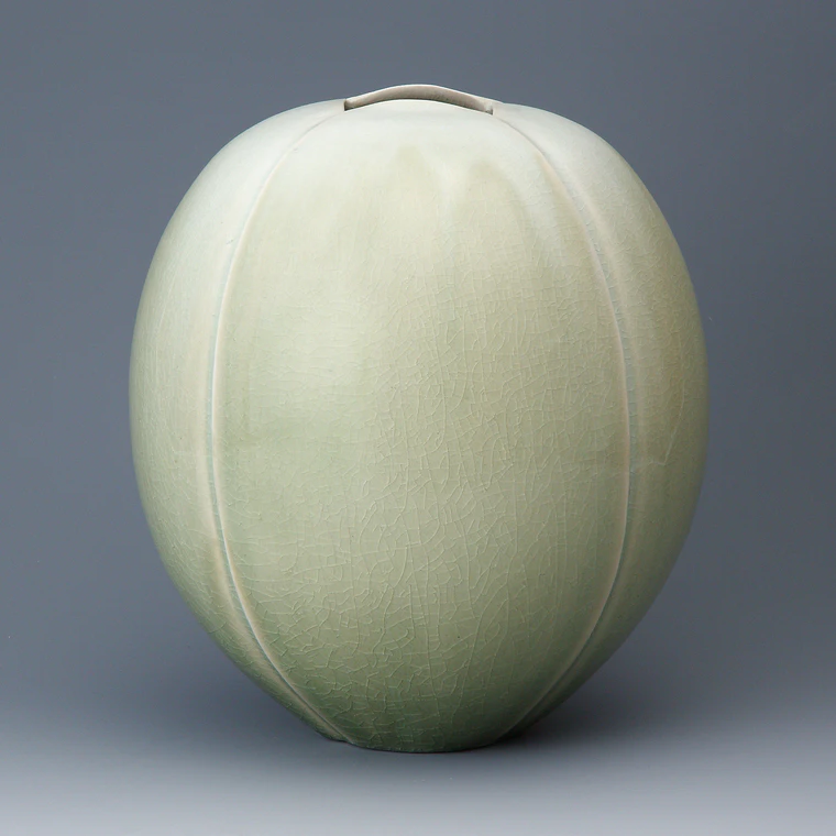 photo Jar with Ash Glaze