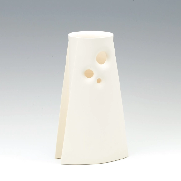 White Flower Vessel