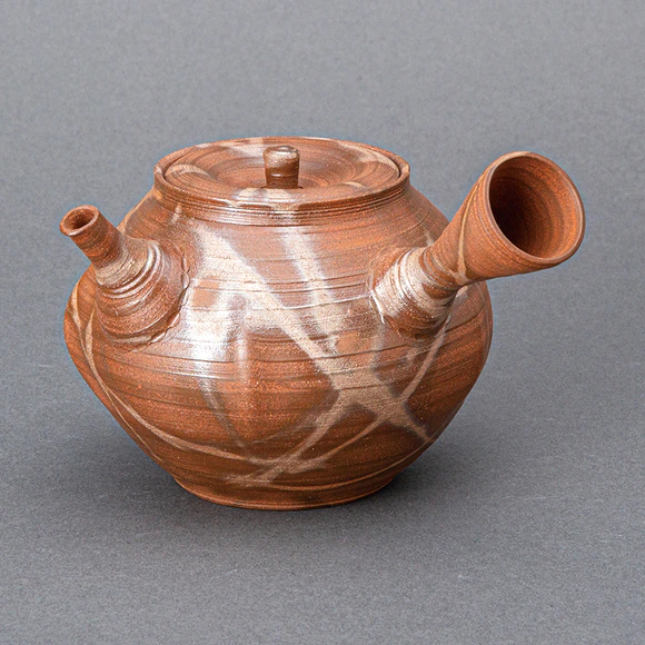 Teapot with Beautiful Fire Marks