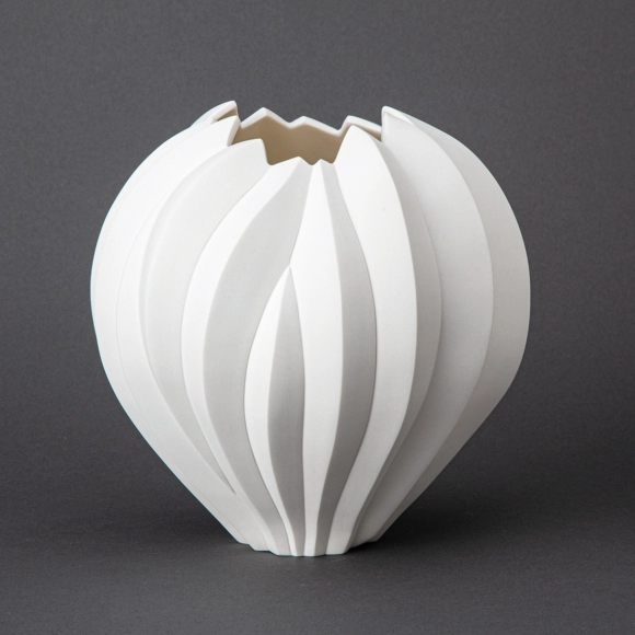 白磁水指(高橋 奈己)｜ギャラリージャパン