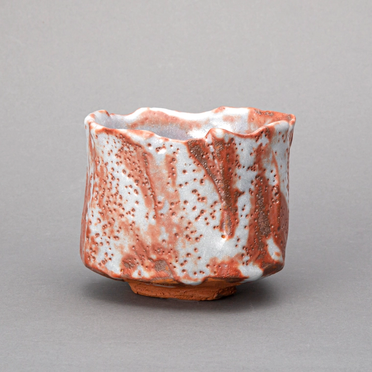 photo Shino tea bowl