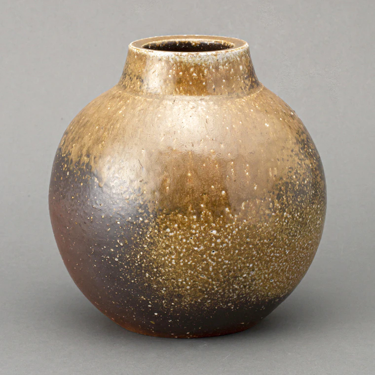 photo Bizen Flattened Jar