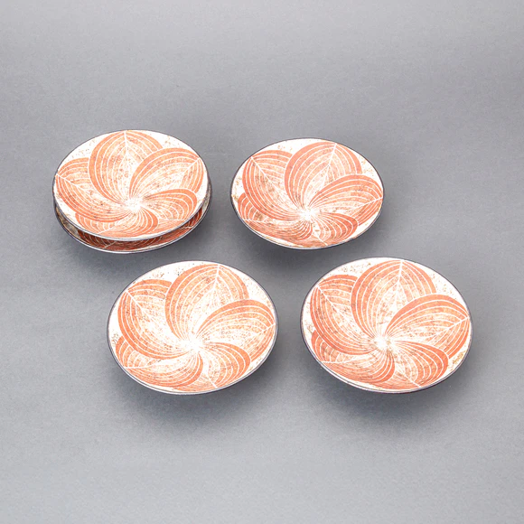 加彩交錯紋組鉢(植松 隆)｜ギャラリージャパン