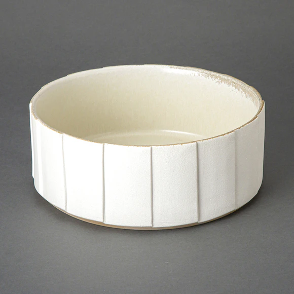 Bowl with Colored Slip and Carved Design