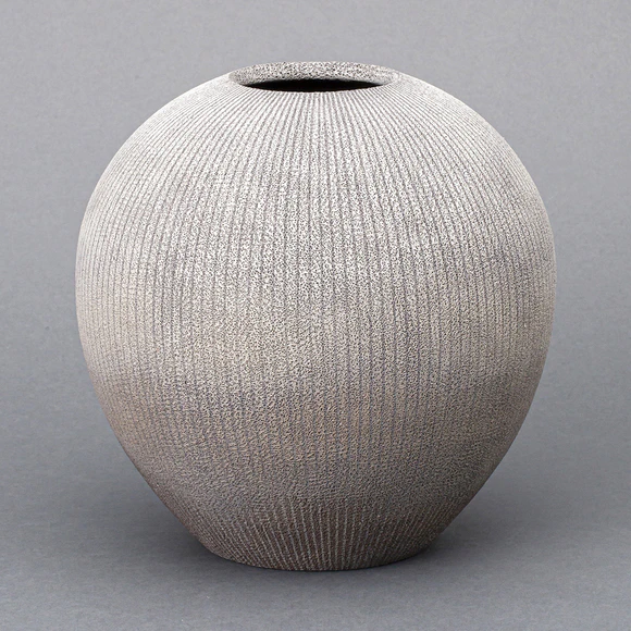 現代陶芸家 人見啓一造 大型造形彩泥深鉢『海底探険』彩泥象嵌 共箱 90年代作品 現代陶芸家 人見啓一造 大型造形彩泥深鉢『海底探険』彩泥象嵌