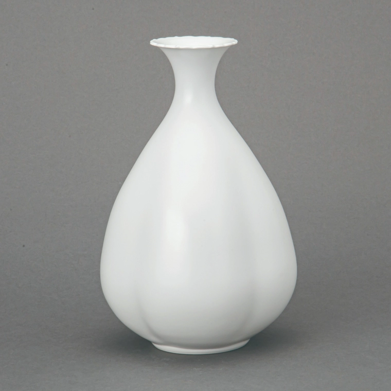 photo Jar with White Porcelain and Matte Finish