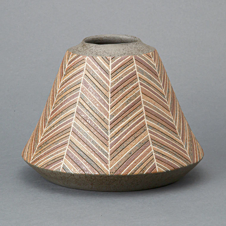 photo Jar with Inlay and Colored Clay