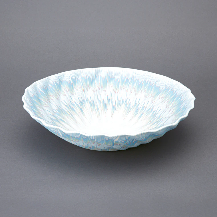 photo Translucent Marbled Bowl