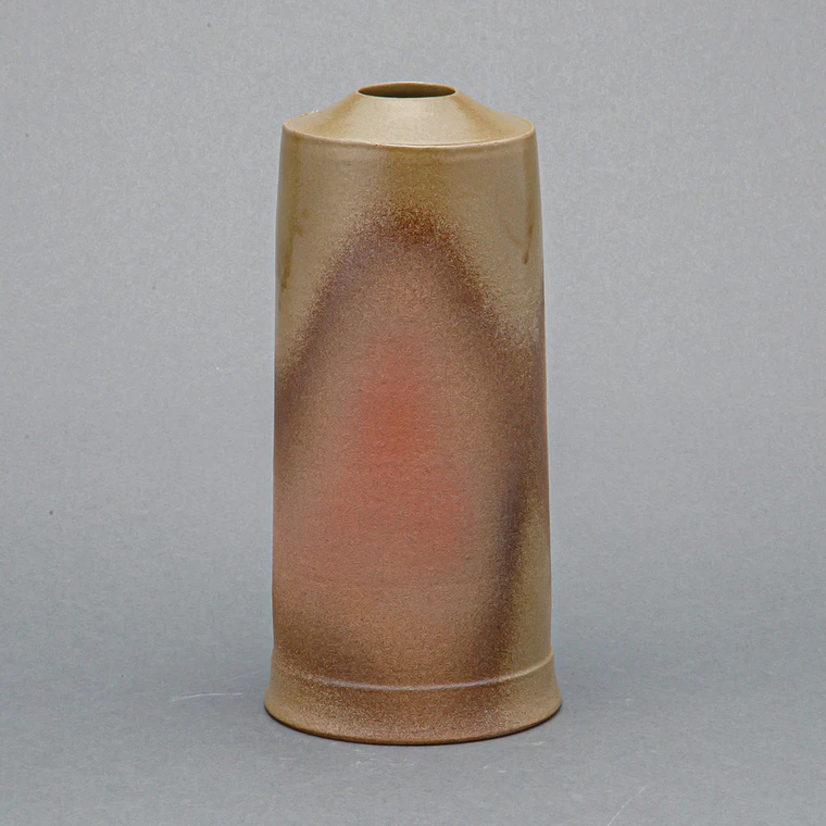photo Flower Vessel with Ash Glaze