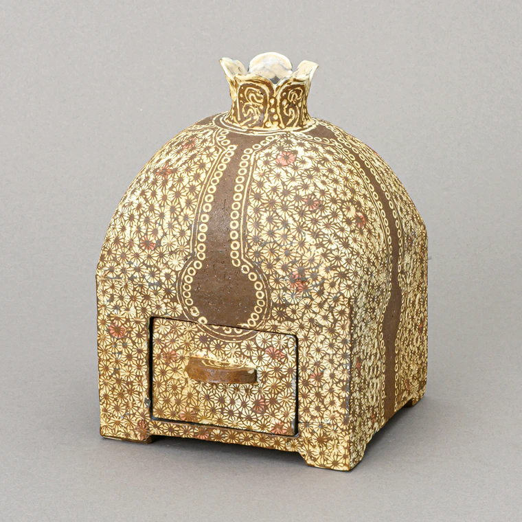 写真：印花文置物