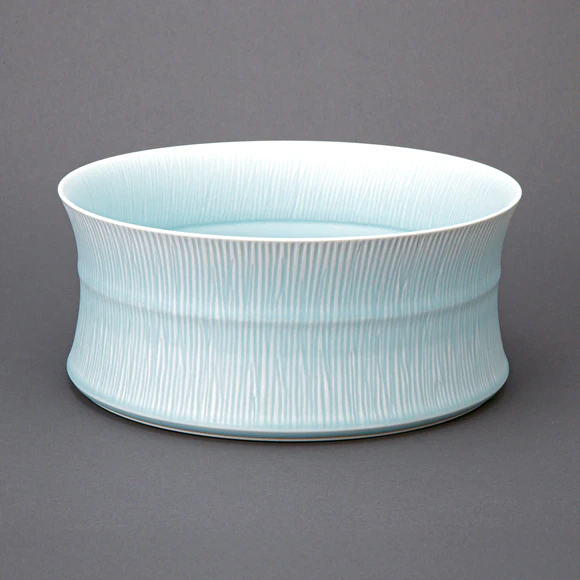 氷青磁鉢(青木 昌勝)｜ギャラリージャパン