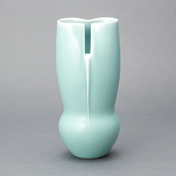 青磁壺(神農 巌)｜ギャラリージャパン