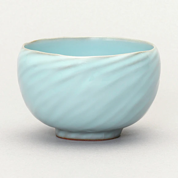 東正之　青釉鉢 青釉花器(東 正之)｜ギャラリージャパン