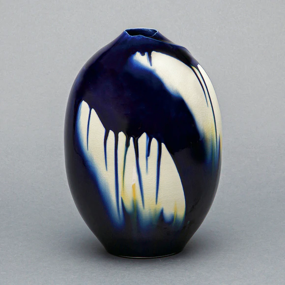 藍三彩「1407」(加藤 清和)｜ギャラリージャパン