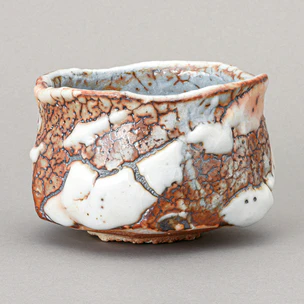 志野茶盌