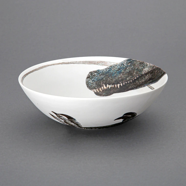 photo Bowl with Spinosaurus Design