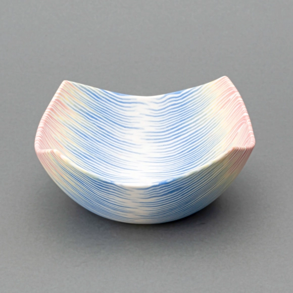 Translucent Marbled Bowl