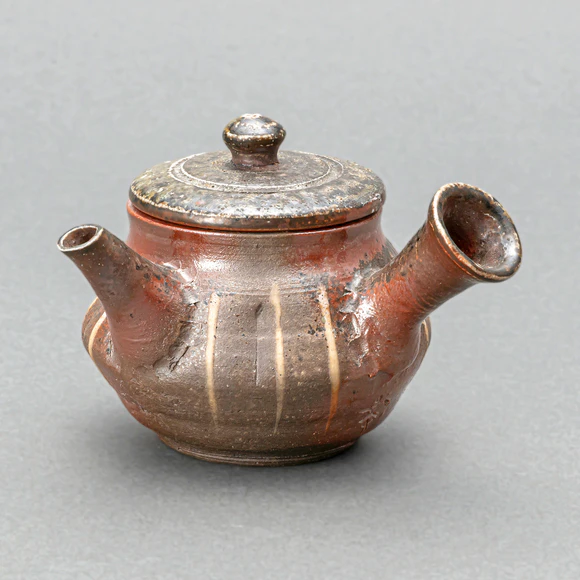 自然釉茶注