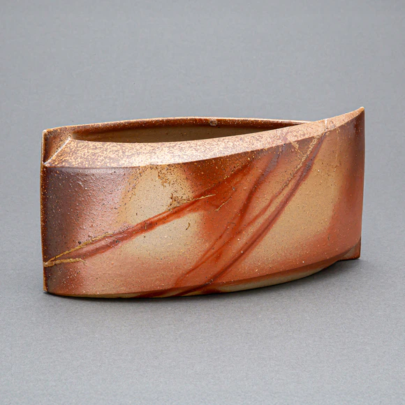 Bizen Flower Vessel