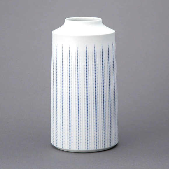 Vessel with Engraved Line Design