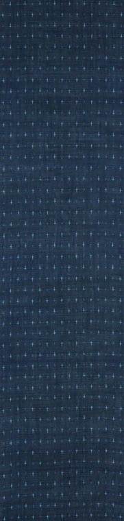 photo Echigo Jofu Cloth for Kimono Varied Splashed Patterns on Navy Blue