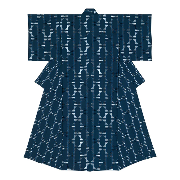 Kimono of Kurume Kasuri 