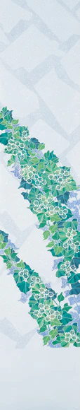 友禅帯「蔦」