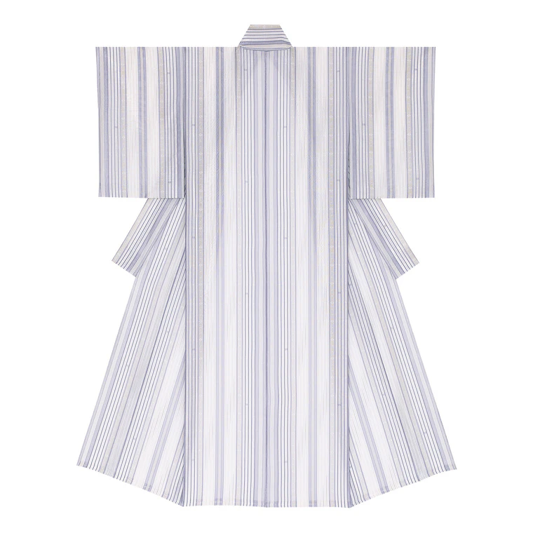 photo Kimono of Kome Weave Gauze "Continuous"