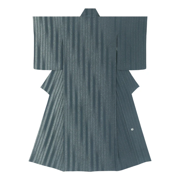 Formal Kimono with Design in Yuzen Dyeing "Waterfall”