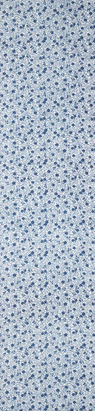 Cloth for Kimono with Design in Nagaita-chūgata "Clematis Florida Pattern"