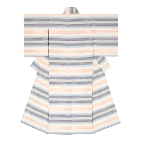 日本工芸会正会員　平山八重子さん 九寸名古屋帯 吉野織 銀座【帯3008】平山八重子作 吉野織 九寸名古屋帯 (未使用・証紙付