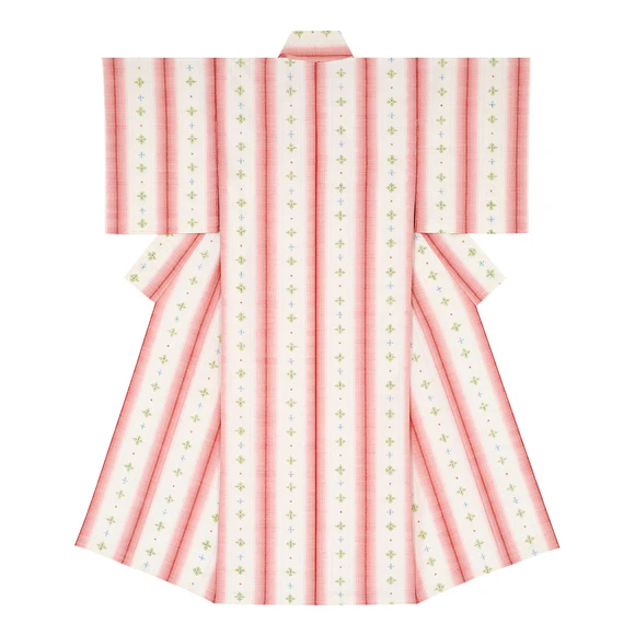 Kimono of Tsumugi "Spring in the Beautiful Mountain"