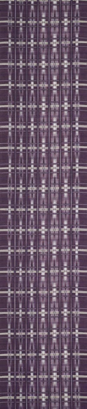 Obi Sash of Tsumugi with Kasuri "Still Before Spring"