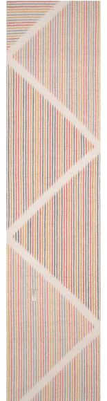 Obi Sash with Design in Yūzen Dyeing "Road"