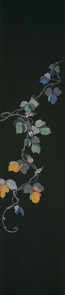 Obi Sash with Embroidery "Within the Seasons"