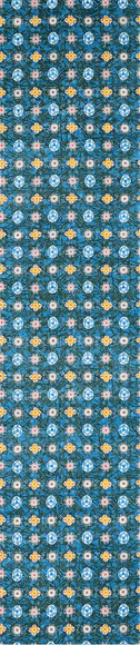 Obi Sash with Design in Bingata 