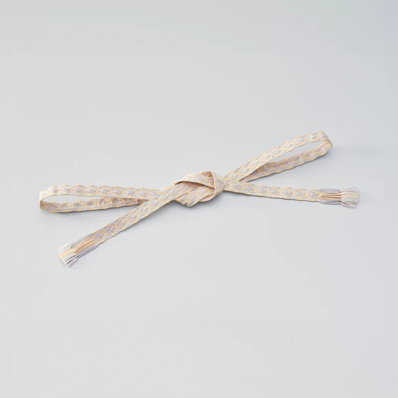 Obijime in Double Karakumi Braiding 