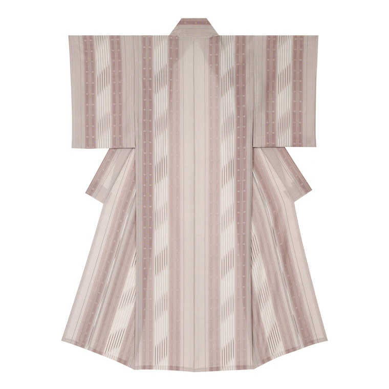 photo Kimono of Kome Weave Gauze "SANAGI"